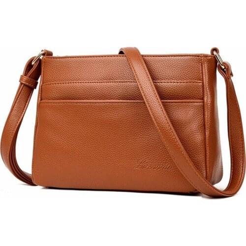 Women Designer Messenger Bags Ladies Shoulder Bag Soft Leather Luxury Handbags Crossbody Bags For Girls Purses Sac A Main