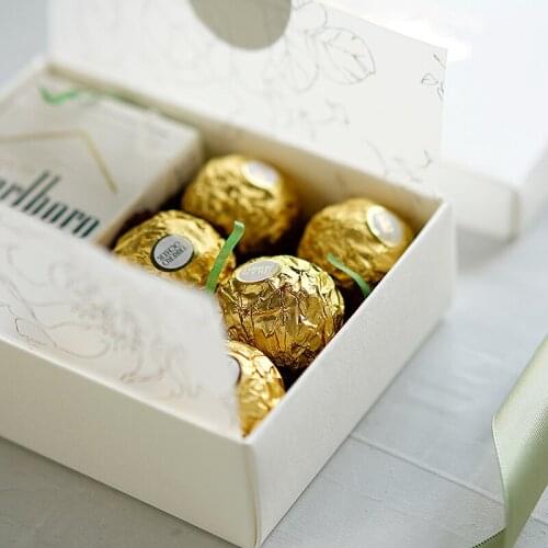 10/50Pcs Envelope Shape Candy Box Chocolate Gift Box Packaging for Guests Baby Shower Wedding Favor Gift Treat Boxes Party Decor