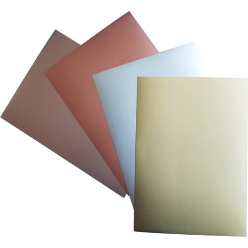28 pcs per bag of foil Metallic card A4 250gsm Cardstock Paper DIY Scrapbooking paper pack craft Background pad