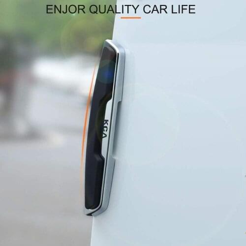 4Pcs Car SUV Edge Anti-collision Strip Bumper Protector Protective Guard Bar Anti-Rub Scrape Retail Bumper Crash Styling Mouldin