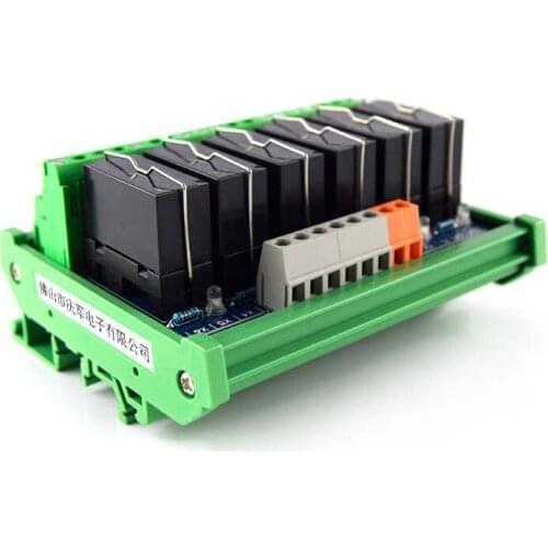 6-way power relay module double module i intermediate relay 24V PLC amplifier board