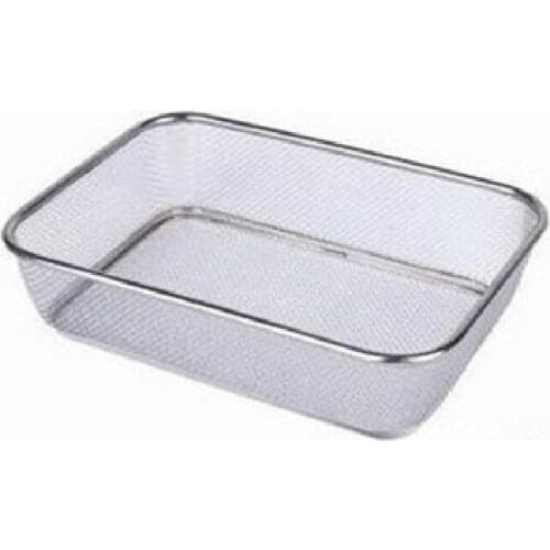 Free shipping Stainless steel rectangle fruit basket wash the popurality Tea-leaf filter taomee baskets