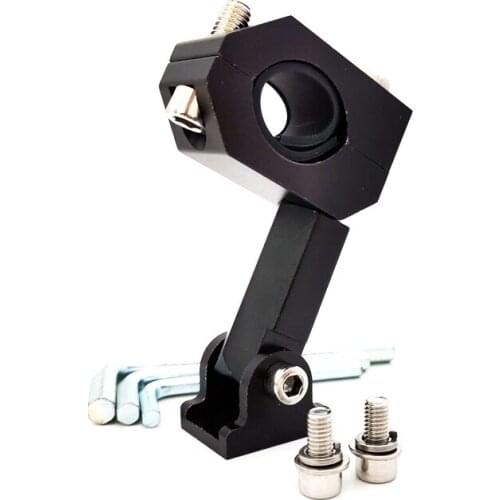 CNC Aluminum Black Motorcycle Headlight Bracket for 20-26mm Fork Tube