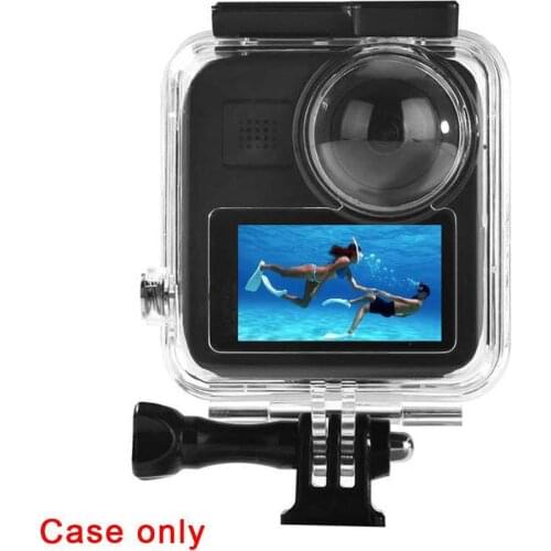 For GoPro MAX Panoramic Sports Camera Waterproof Case Frame Screen Diving Protection Cover Camera Accessories