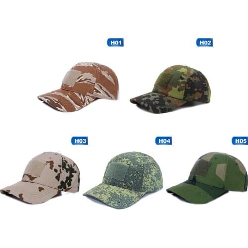 Outdoor Sport Caps Camouflage Hat Baseball Caps Simplicity Tactical Military Army Camo Hunting Cap Hats Adult Cap