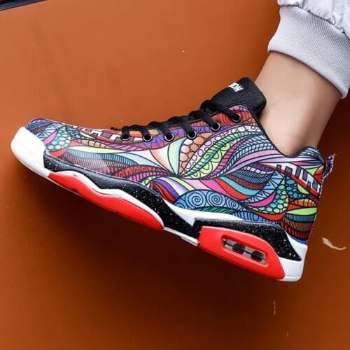 Men Sneakers Light Couple Running Shoes Fashion Casual Hight Top Shoes Men Gym Shoes Lace Up Breathe Basketball Shoes