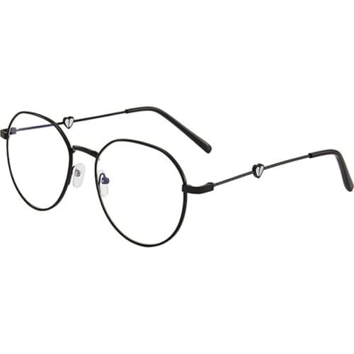 -0.5 To -4.0 Heart Pattern Leg Nearsighted Glasses Finished Student Literary Spectacle Women Myopia Glasses Optical Eyewear