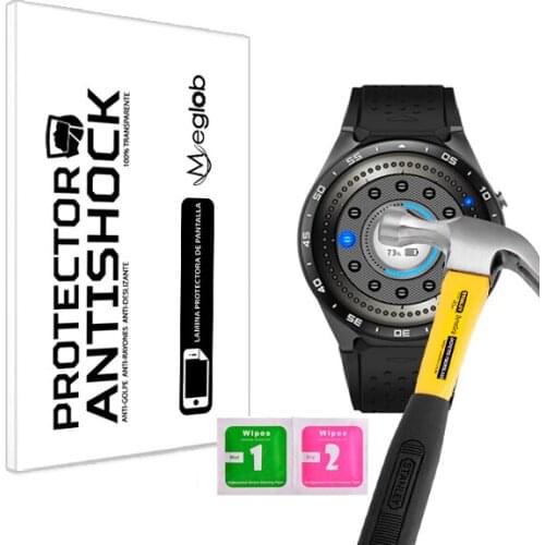 Screen protector Anti-Shock Anti-scratch Anti-Shatter compatible with Kingwear KW88 3G