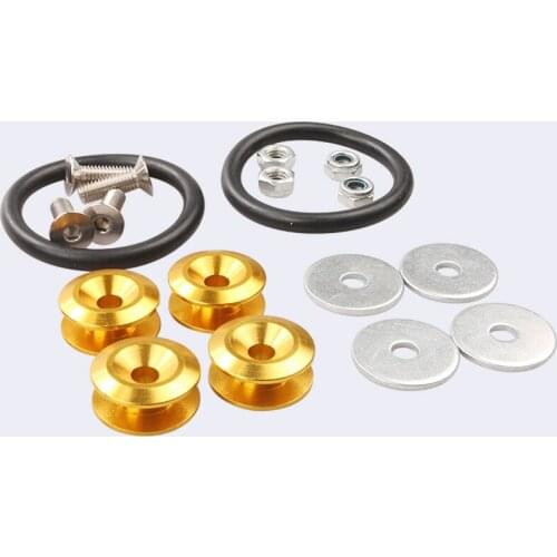 JDM car front and rear bumper reinforcement washer, modified color gasket, double layer WH-1011