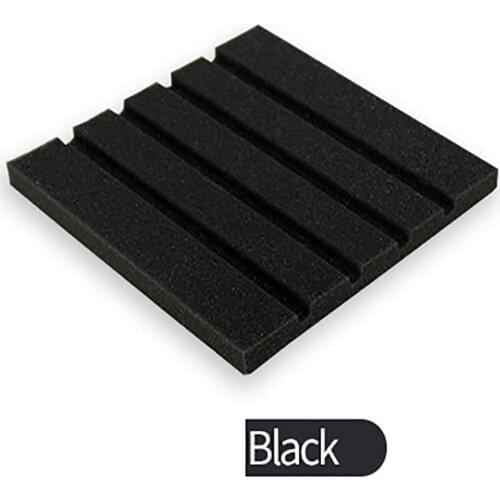 1Pcs 25x25x2cm Pyramid Sound Absorbing Sponge Soundproofing Foam Stop Absorption Acoustic Foam Panel Drum Room Accessories