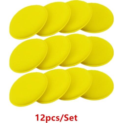 Car Styling Wax Polish Foam Sponge Polishing Pad Soft Wax Sponge Pad Buffer Detailing Paint Care Wash Cleaning Towel Accessories