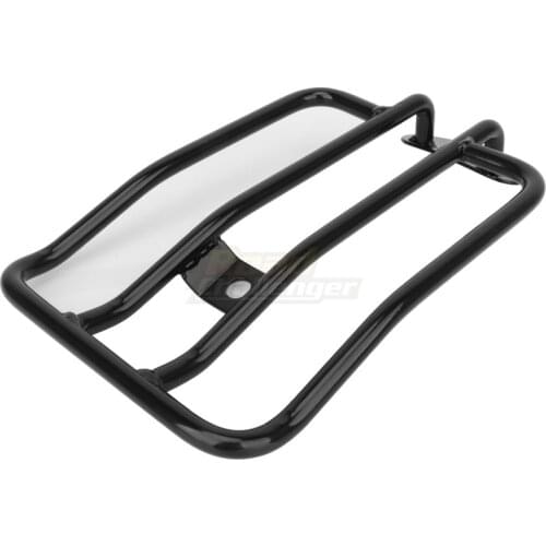 Black Motorcycle Rear Fender Solo Seat Luggage Rack Support Shelf Fit For Harley Sportster XL 883 1200 48 2004-2019