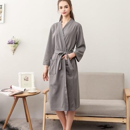 Chu Mark Women's Waffle Robes China