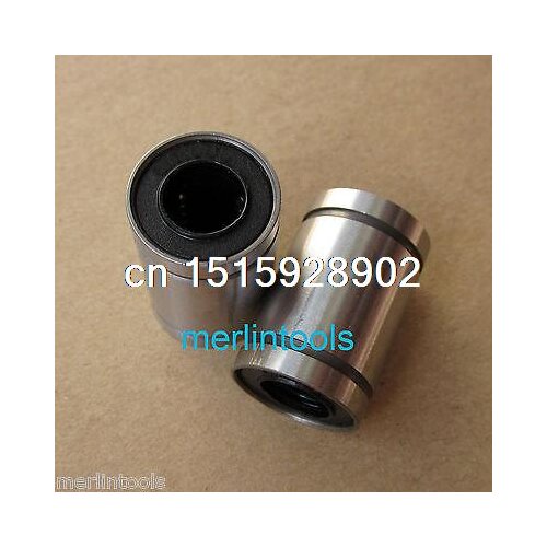 2Pcs LM12UU Linear Ball Bearing Bush Bushing 12mm x 21mm x 30mm