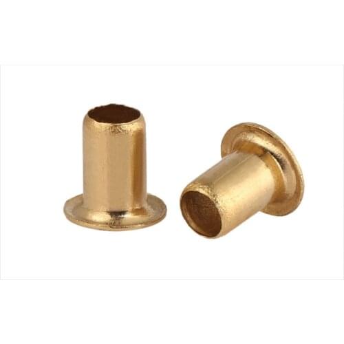GB867-86 Copper Eye Buckling Rivet GB867-86 Hollow Copper Hollow Rivet Through-hole Rivet M3.5-M6 100PCS
