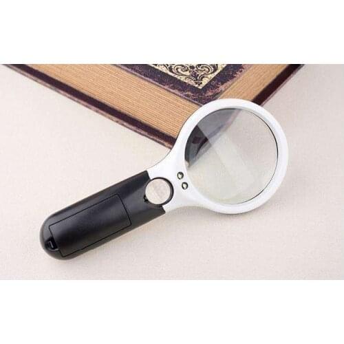 Reading observation with led magnifi Kindergarten Children Reading Observation With Led Lights Magnifying Glass Lens Pupils