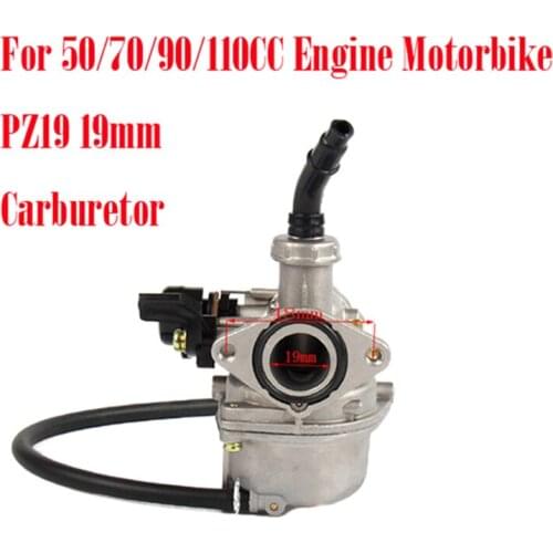 The New durable PZ19 19mm Motorcycle Dirt Bike with Air Filter Carburetor for 50 70 90 110cc ATV Quad 4 Wheeler