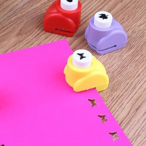 Seal Mini Printing Paper Flower Cutter Art Craft Toy Punch DIY Puncher Paper Cutter Scrapbooking Punches DIY Toy For Child G0403