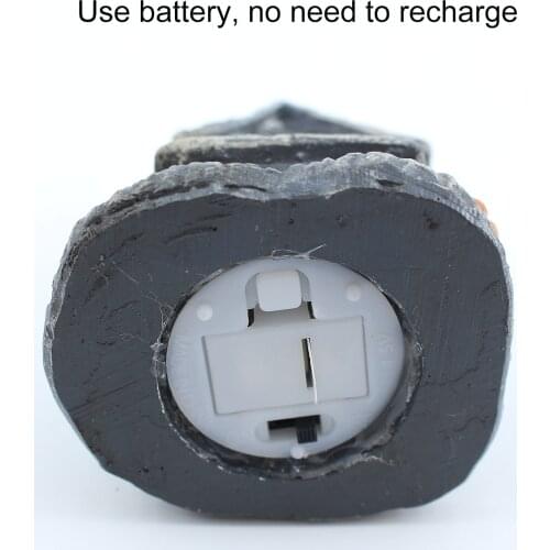 Horror Haunted Lit House Funny Halloween House Statue Halloween Resin House Decorative Halloween Decoration for Desk