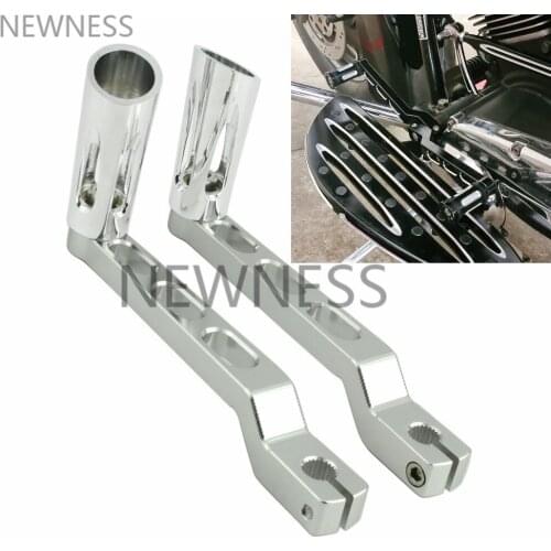Bike Pedal Heel Toe Gear Shifter Shift Lever with Shift Pegs Traction Gear Foot Peg Rest For Harley Touring Softail Road Glide