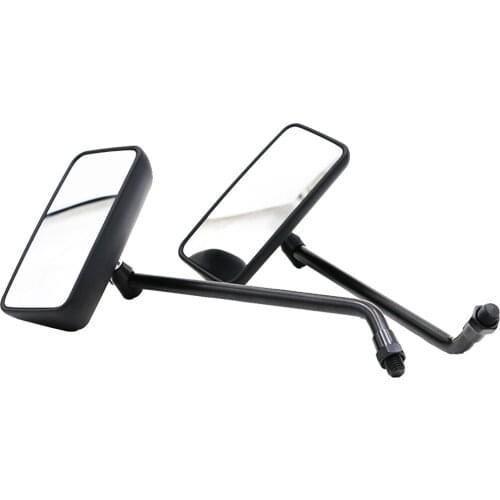 Alloy Rear View Race Mirrors Handle Bar Mount Clamp for Triumph Bonneville T100 N/A Motorbikes