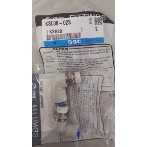 1Bag/2pcs New SMC KSL08-02S Rotary Fitting