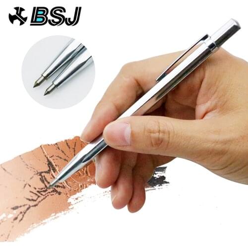 1PC Diamond Metal Engraving Pen Tungsten Carbide Tip Scriber Pen for Glass Ceramic Metal Wood Carving Hand Tool