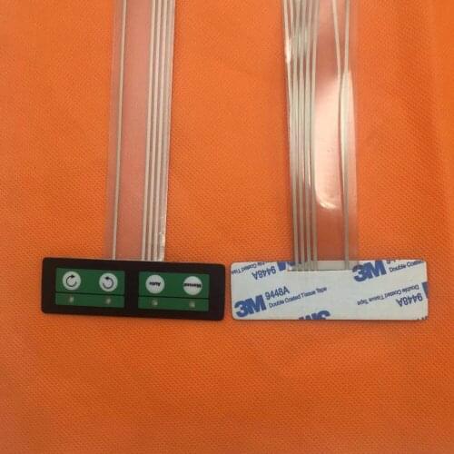 2PCS Crystaljet CJ 3000 4000 6000 7000 key press board take up reel control plate keyboard free shipping