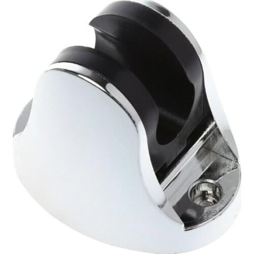 Chrome Bathroom Shower Base Holder Adjustable Hose Wall Mount Head Stand Bracket