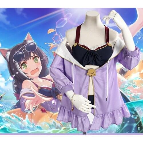 Game Princess Connect! Re Dive Cosplay costumes Kyaru Karyl Cosplay Costume Dresses swimsuits Uniforms Suits Clothes Full Sets