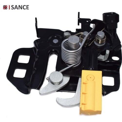 ISANCE Door Lock Hood Latch Actuator Front Left OE# For Ford Fusion 4 DOOR 2013 2014 2015 OE# DS7Z16701B DS7A16701DC