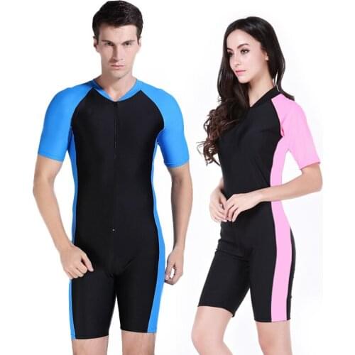 The best sales! Micofeel Retails Nylon Spandex UPF50+ Men wetsuit Jellyfish protect diving suit long surf Navy wet suit