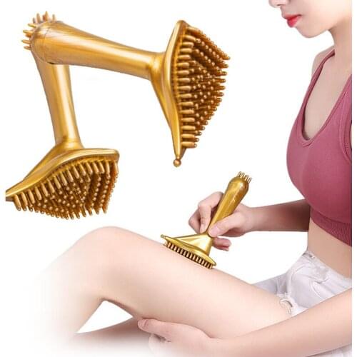 Massage Meridian Brush Anti-Cellulite Triangle Massage Brush For Body Slimming