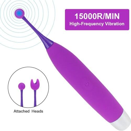Powerful Clitoral Vibrator 10 Vibration Modes G Spot Orgasm Sex Toy for Women Precise Pinpoint Vibrations High Frequency Erotic