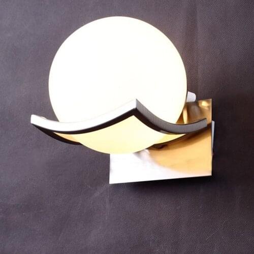 2019 New AC85-265V 5W Led Wall Lamp Warm Light For Living Room Bed Room Modern Bedroom Wall Lighting Aluminum Led