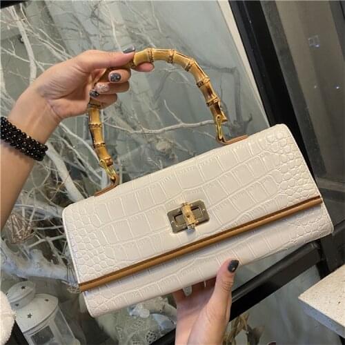 NEW HandBags For Women Totes Casual Women Shoulder Bag New Style Bamboo Bag Women Fashion Bag Travel Messenger Bag