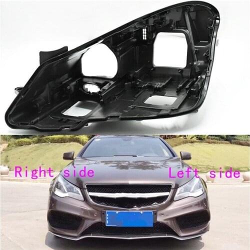 Headlight Base for Mercedes-Benz E-Class W207 2014 2015 2016 2017 Headlamp House Car Rear Base Front Auto Headlight Back House