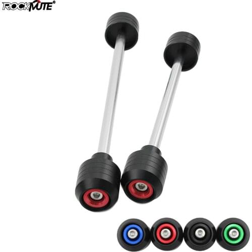 Front Rear Circle POM Axle Fork Crash Slider For Kawasaki ZX-10R 2008-2009 Motorcycle Swing Arm Wheel Protector