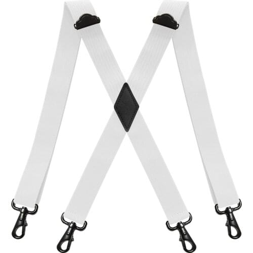 Newline Design Classic Suspensorio Masculino 4 Big Hook Clips Underpants Suspender For Men