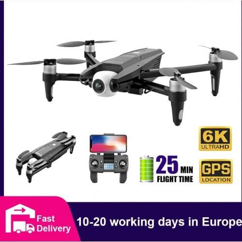 CONUSEA S137 Drone 6K Professional GPS Quadcopter with 2-Axis Gimbal HD Camera FPV Brushless Motor 1.5km RC Dron VS SG906 Pro