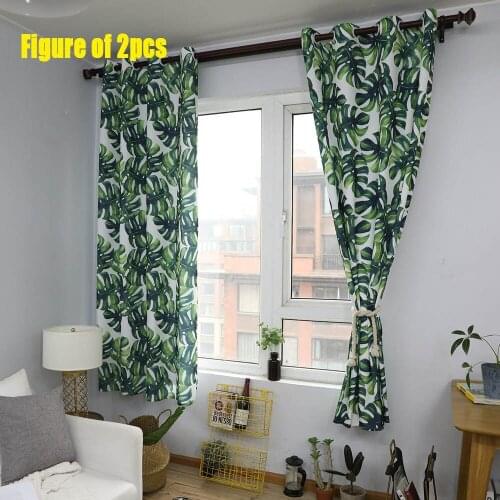 SEBERIDOR Cotton Curtains For Windows