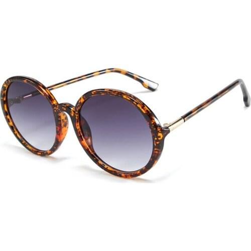 Vintage Round Sunglasses Women 2019 One Piece Eyeglasses for Men Outdoor Summer Luxury Gafas Oculos UV400 Shades S086DF