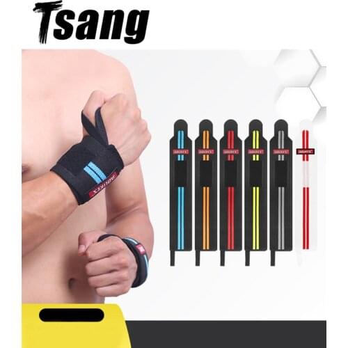 Sports Wristband Sports Safety Wristband Men Weight Lifting Wrist Support Fitness Sport Basketball Brace Strap Hand Wrap Support