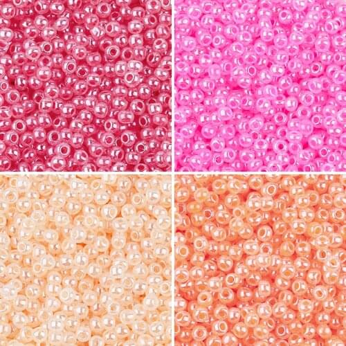 1260pcs/Lot 2mm Glass Seed Beads Czech Charm Crystal Spacer Glass BeadsFor Jewelry Making Glasses ChainDIY Handmade Accessories
