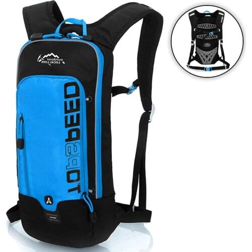 Kokossi Cycling Backpack 6L Mens Women Waterproof Breathable Bike Bag Riding Camping Hiking Hydration Backpack 1.5L 2L Option
