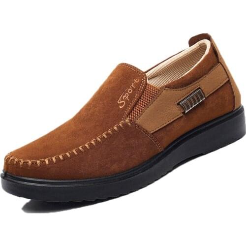 High Quality Mens Casual Shoes Faux Suede Male Loafers Soft Lightweight Moccasin Cozy Classic Driving Shoes