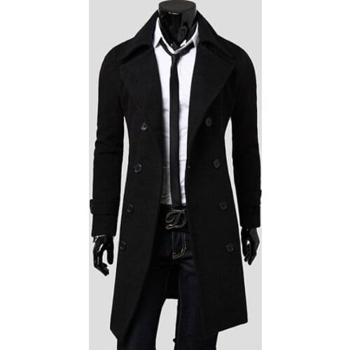 Мужские длинные тренчи Wepbel China At AliExpress