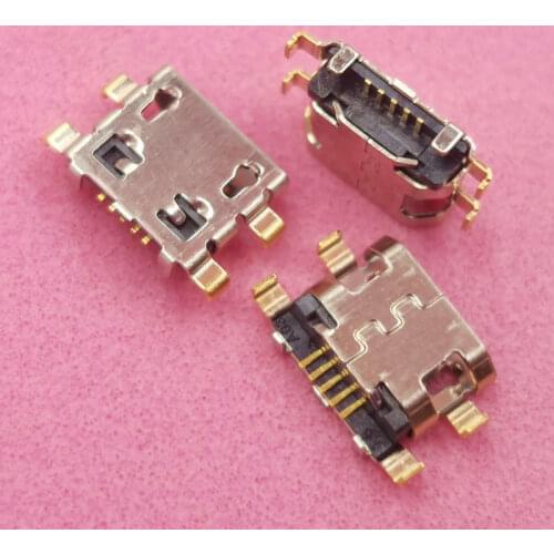 50Pcs Micro Usb Charger Charging Doct Port Connector For Motorola Moto E5Plus XT1944 XT1944-2 E5 Plus XT1924 XT1924-9 Jack Plug