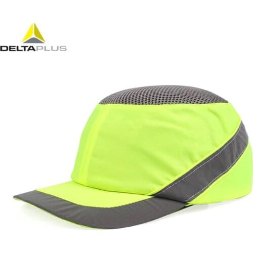 Bump Cap Work Safety Helmet With Reflective Stripe Baseball Style Hard Hat Breathable Security Anti-impact Helmet Protective Hat