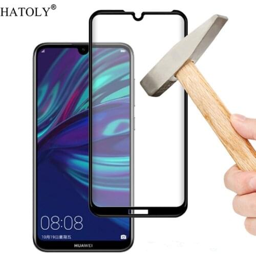 2Pcs Huawei Honor Play 8A Glass Tempered Glass Huawei Honor Play 8A Film Full Glue Cover Screen Protector Huawei Honor Play 8A